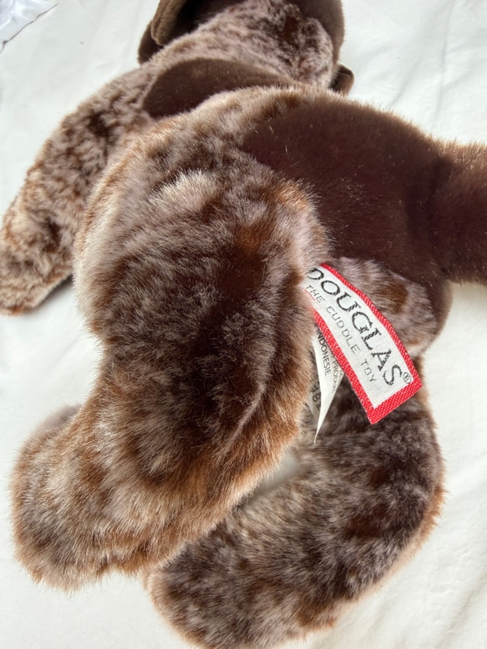 Brown Plush Puppy Dog Toy - Soft Cuddly Pet Companion - Picture 2 of 2